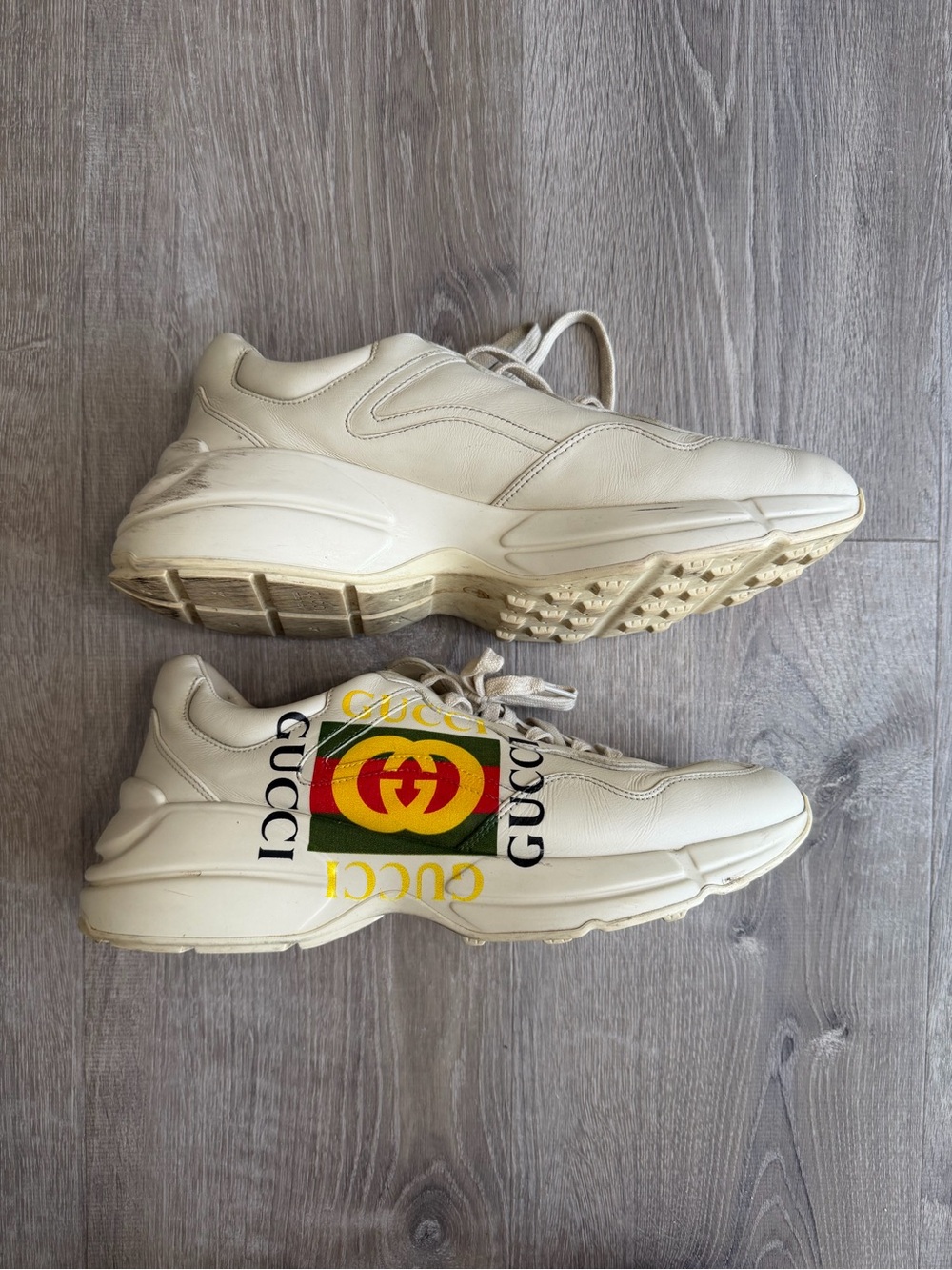 Gucci Rhyton Logo Shoes